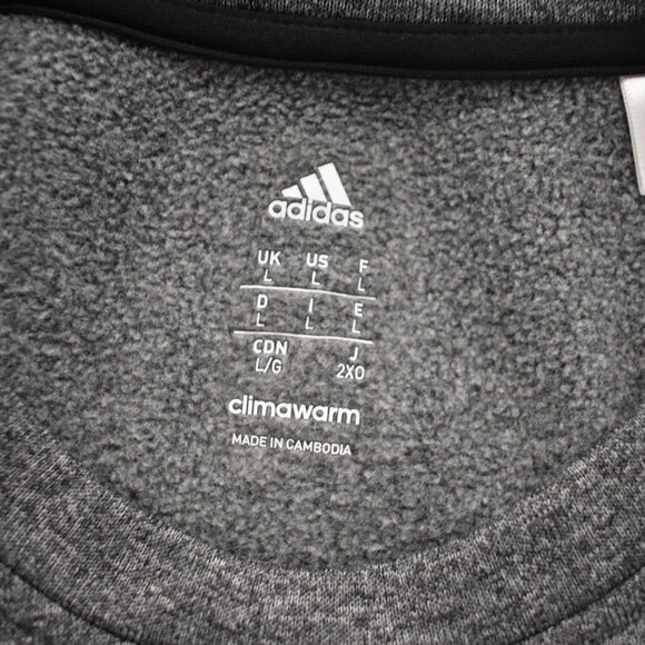 adidas Mens NCAA Indiana Hoosiers Climawarm Lightweight Sweatshirt New Large - Picture 9 of 9